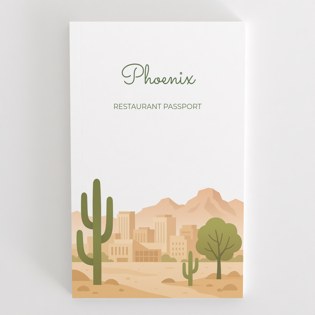 Phoenix Restaurant Passport front cover