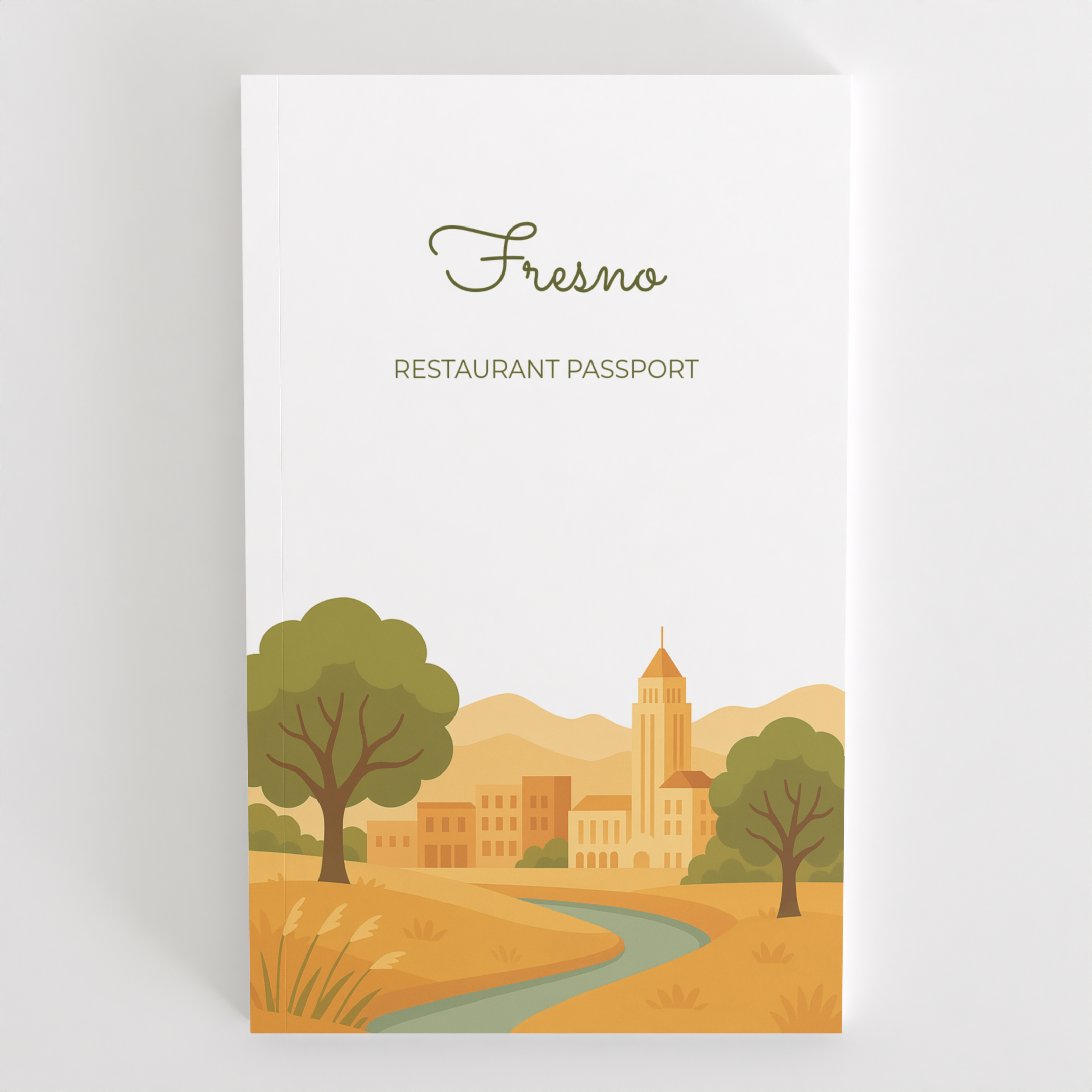 Fresno Restaurant Passport front cover