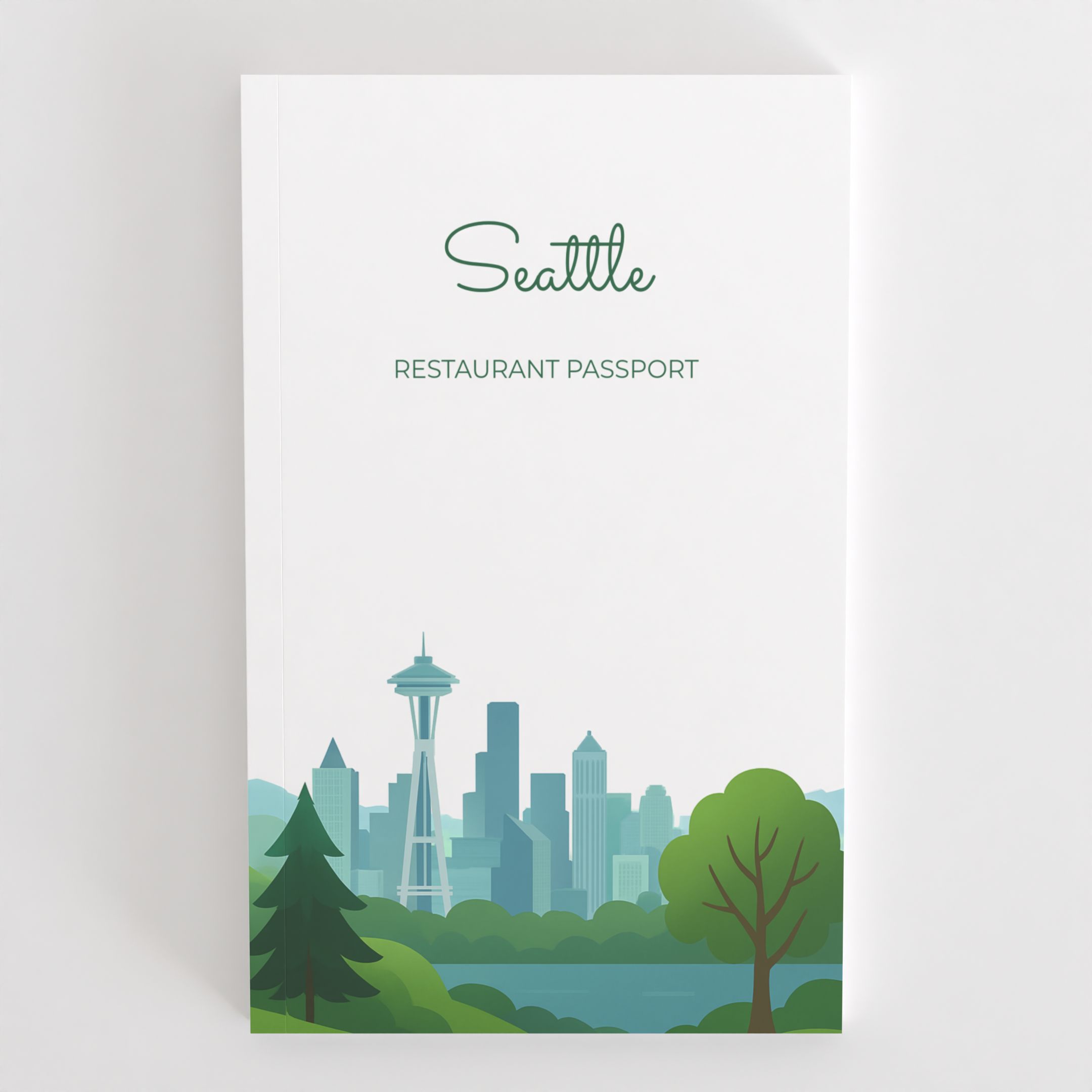 Seattle Restaurant Passport front cover
