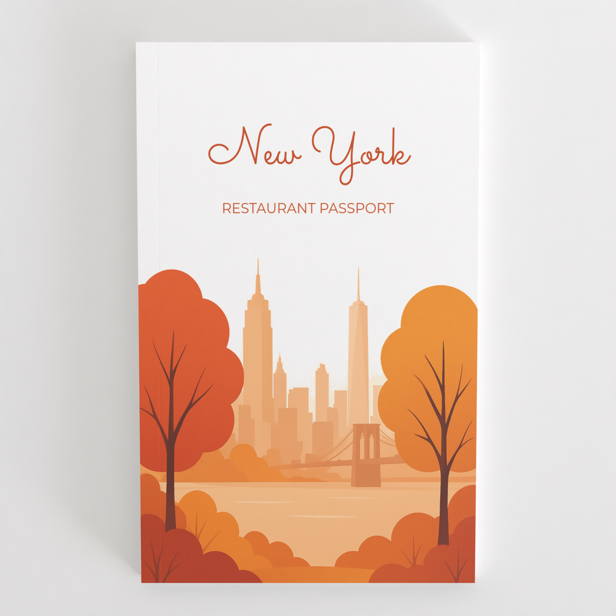 New York Restaurant Passport front cover
