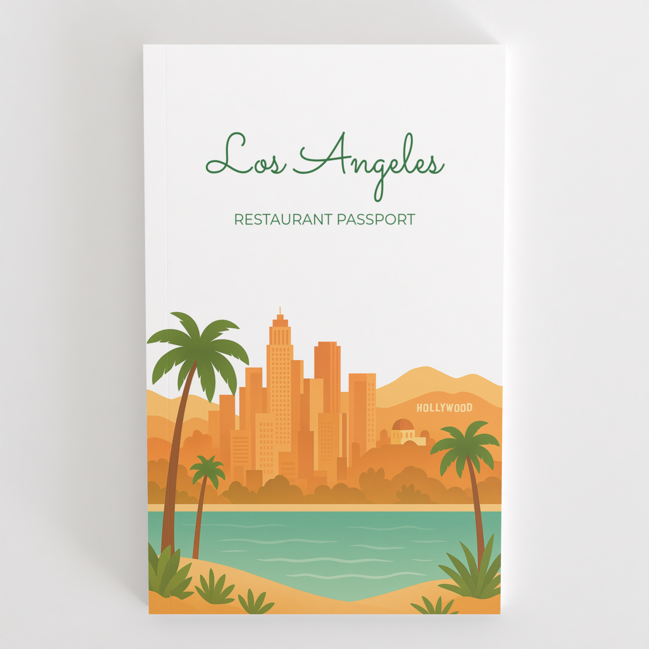 Los Angeles Restaurant Passport front cover