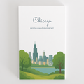 Chicago Restaurant Passport front cover
