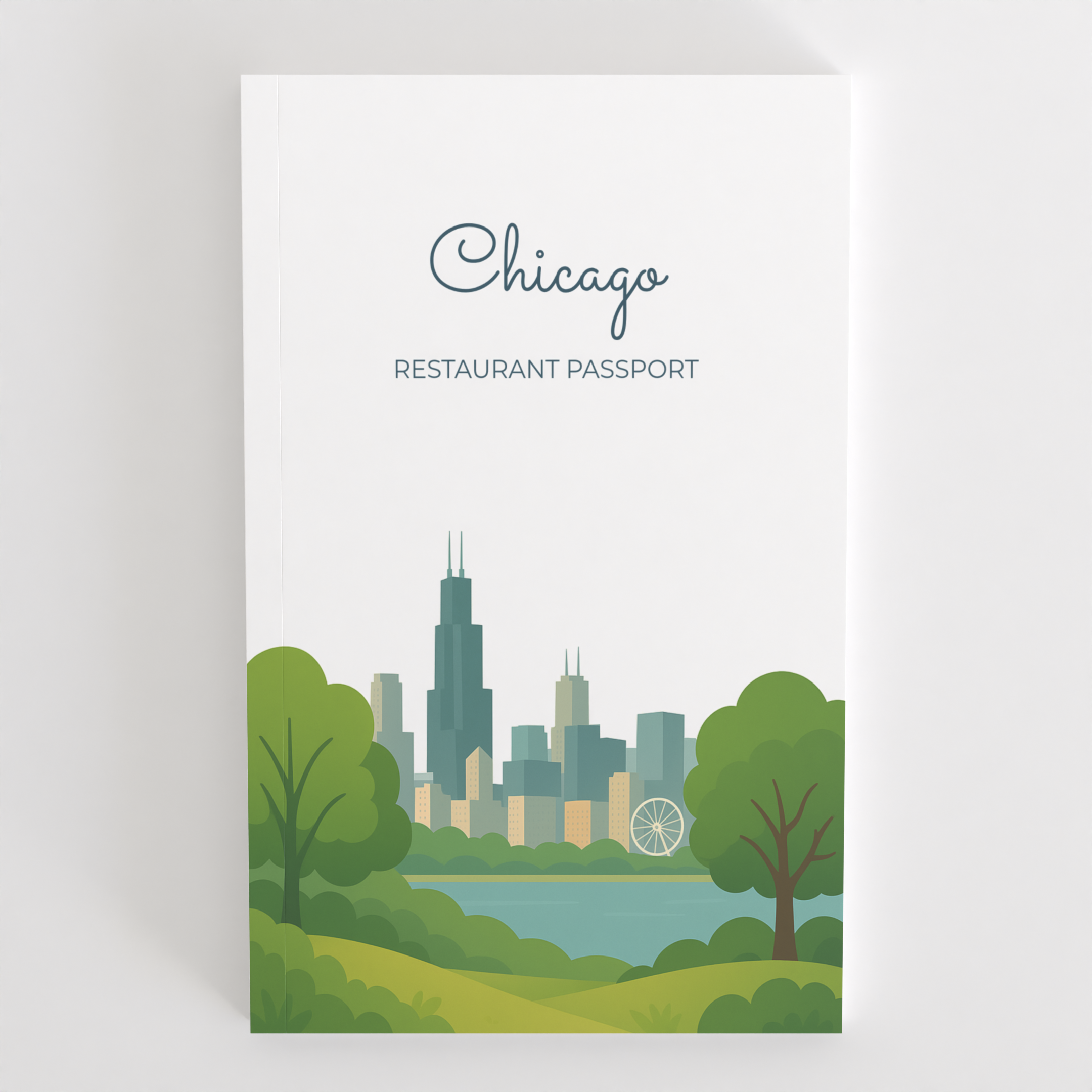 Chicago Restaurant Passport front cover