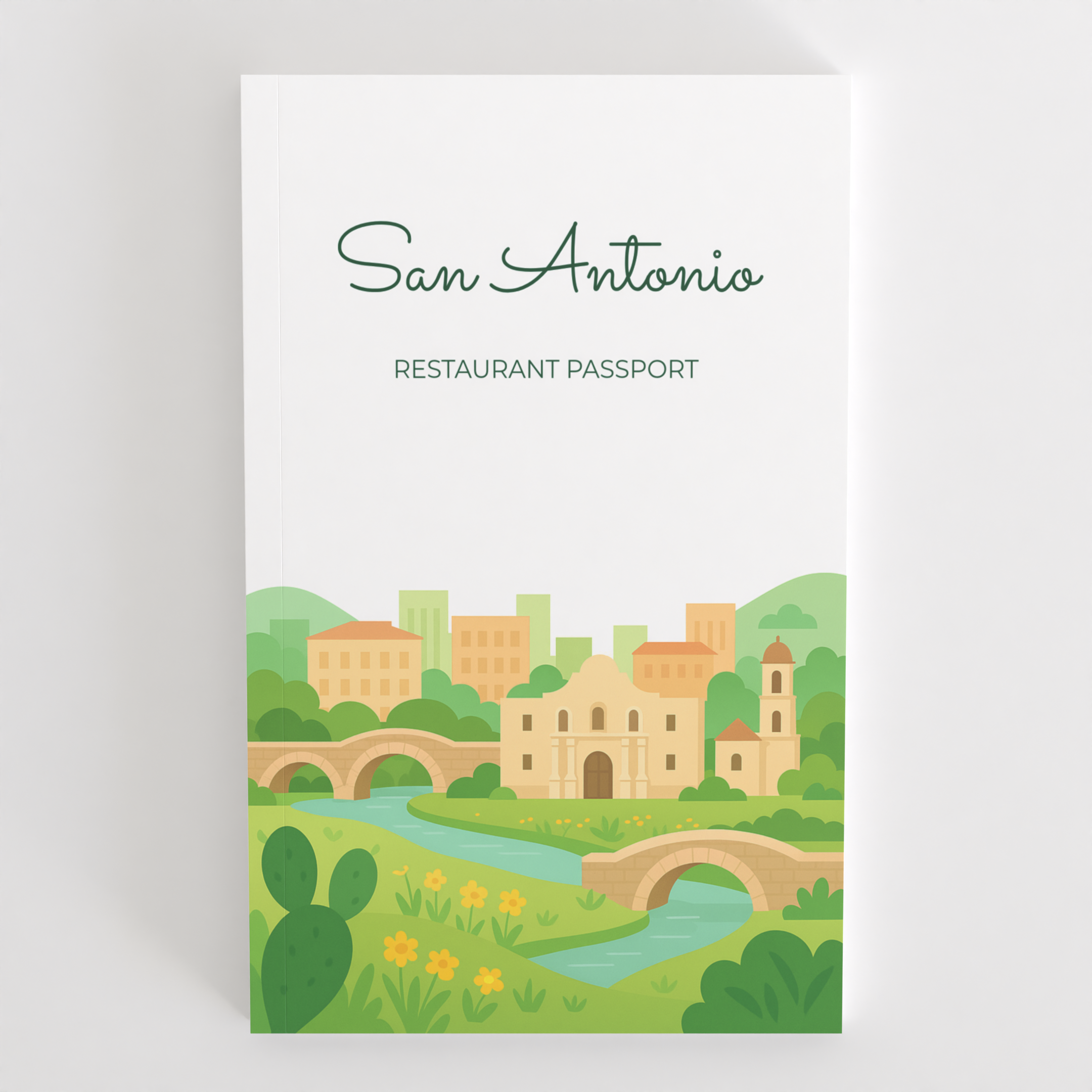 San Antonio Restaurant Passport front cover