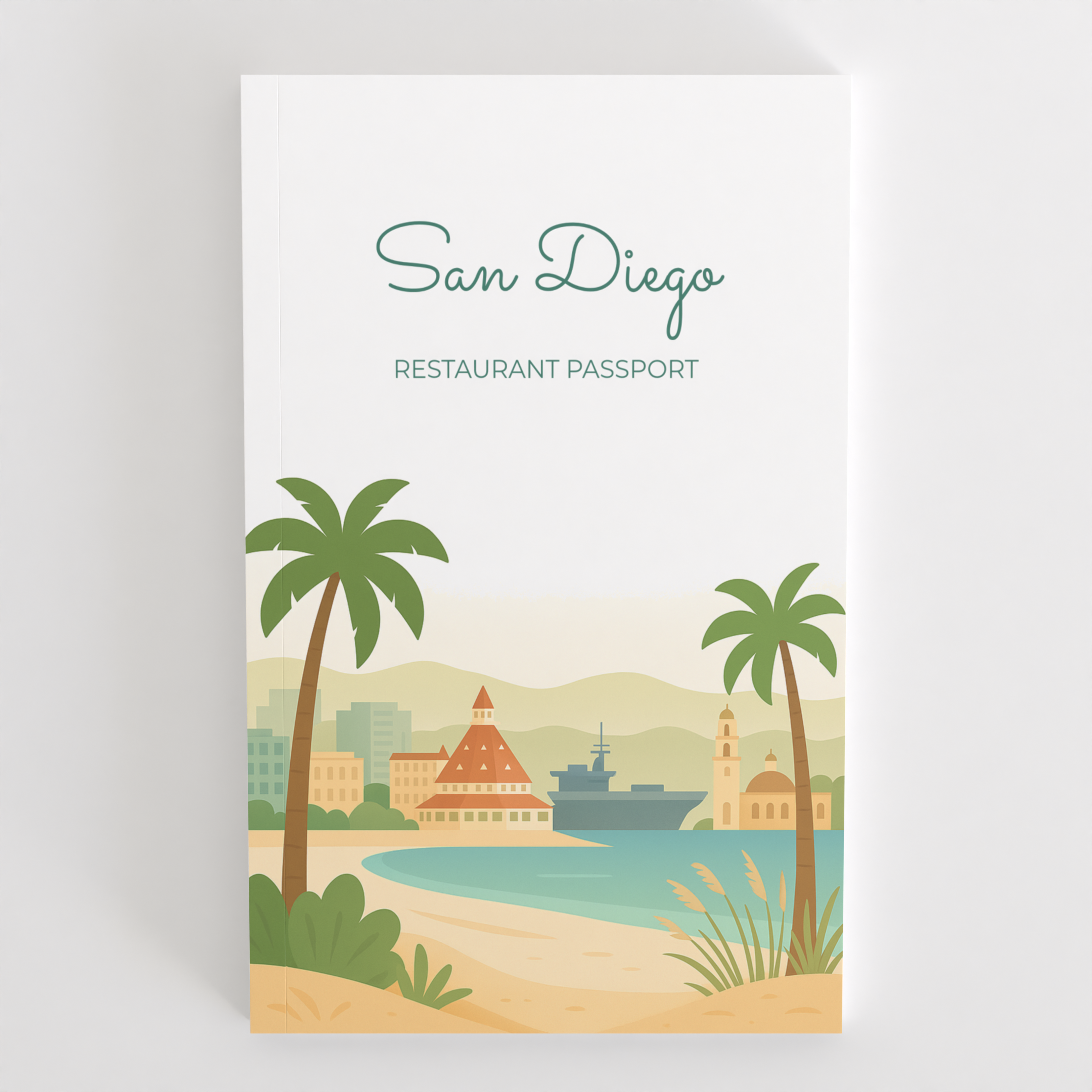 San Diego Restaurant Passport front cover