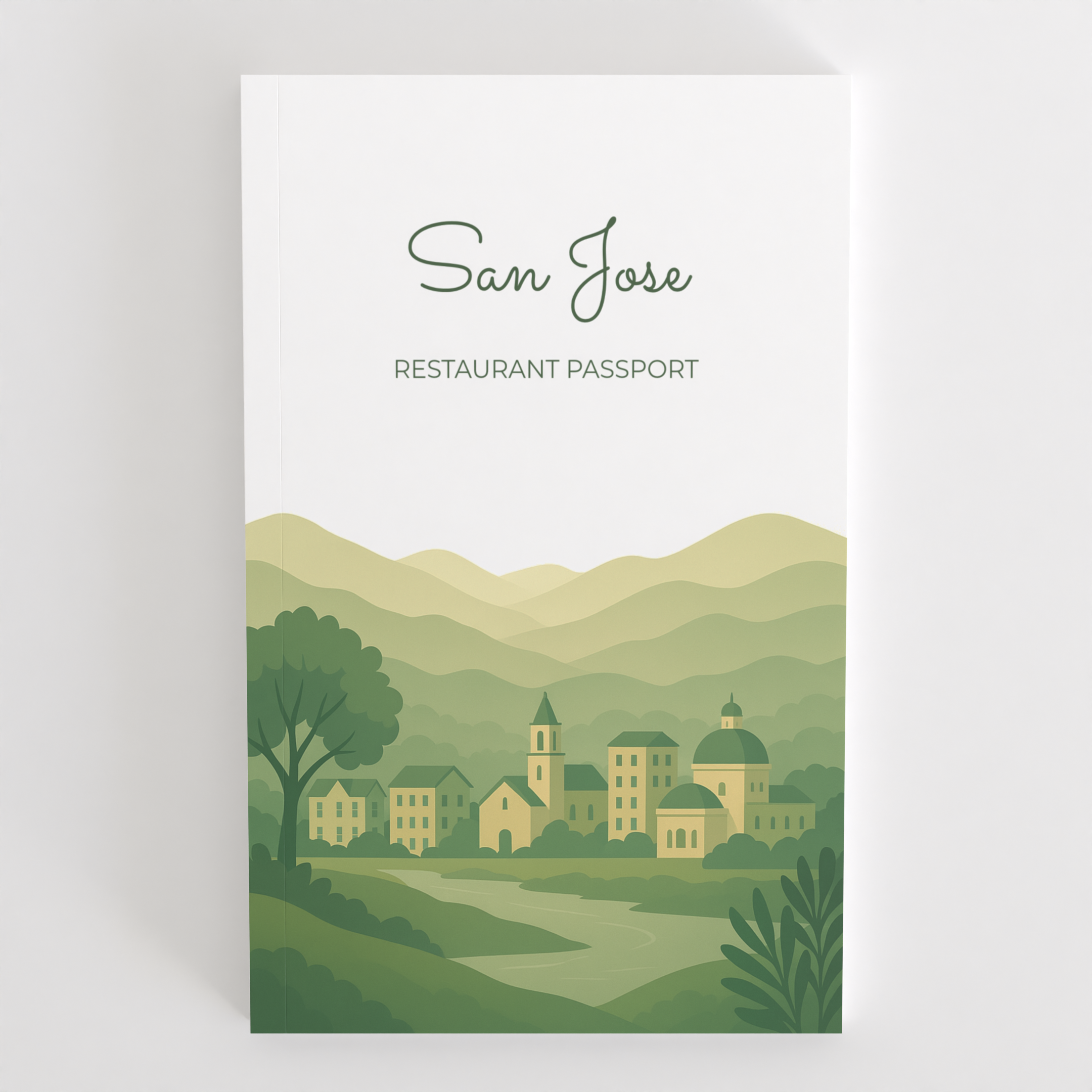 San Jose Restaurant Passport front cover
