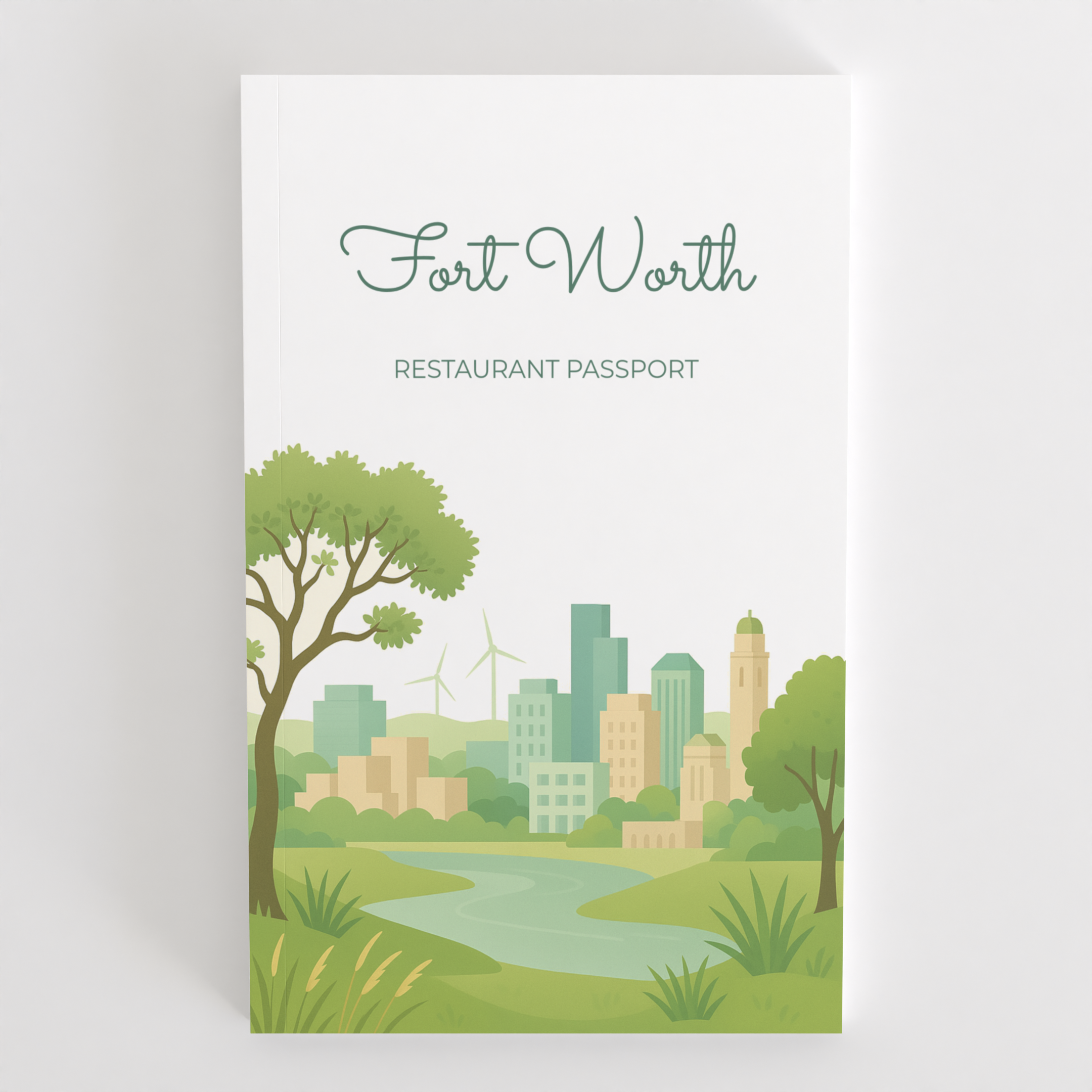 Fort Worth Restaurant Passport front cover