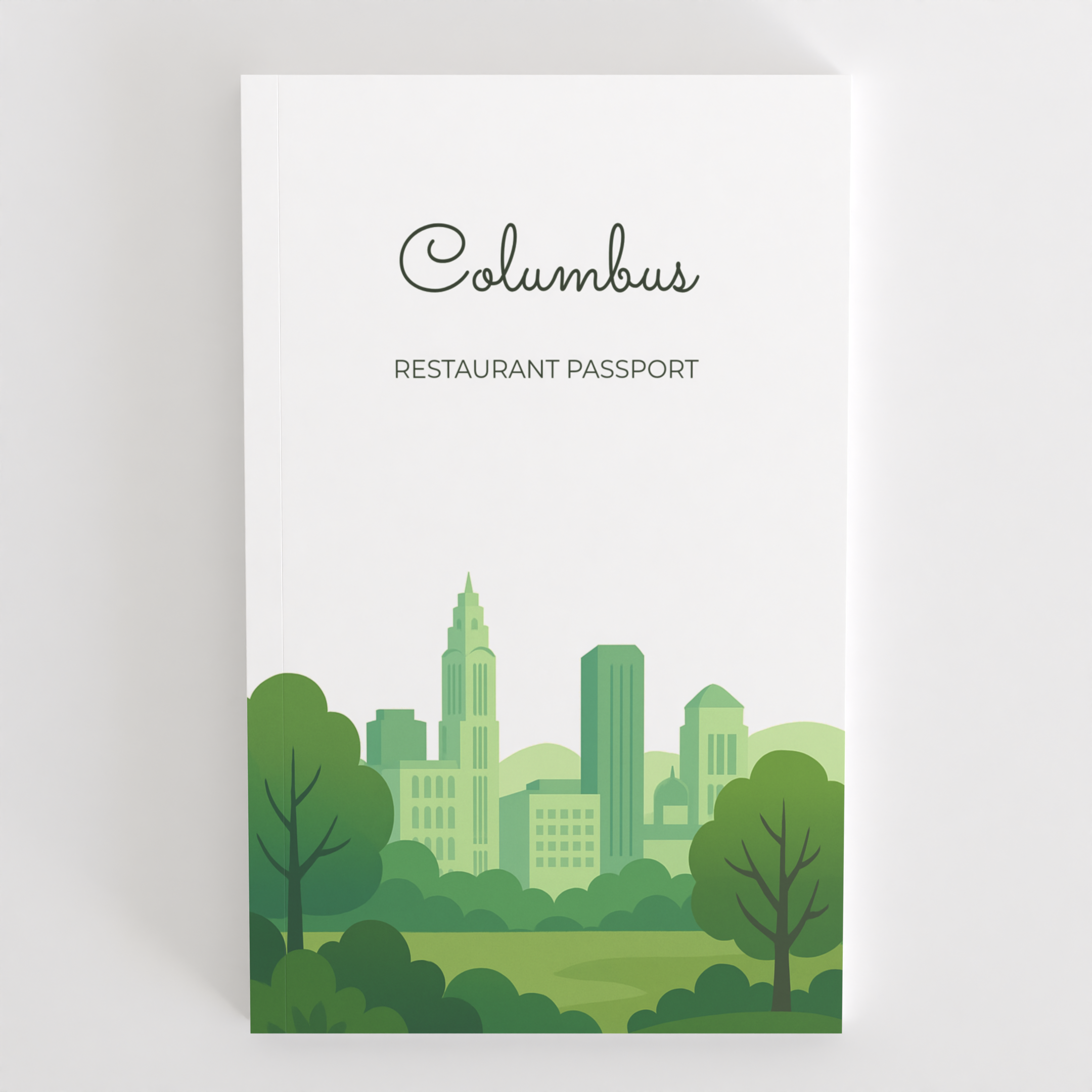 Columbus Restaurant Passport front cover