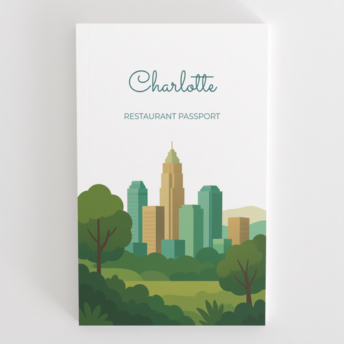 Charlotte Restaurant Passport front cover