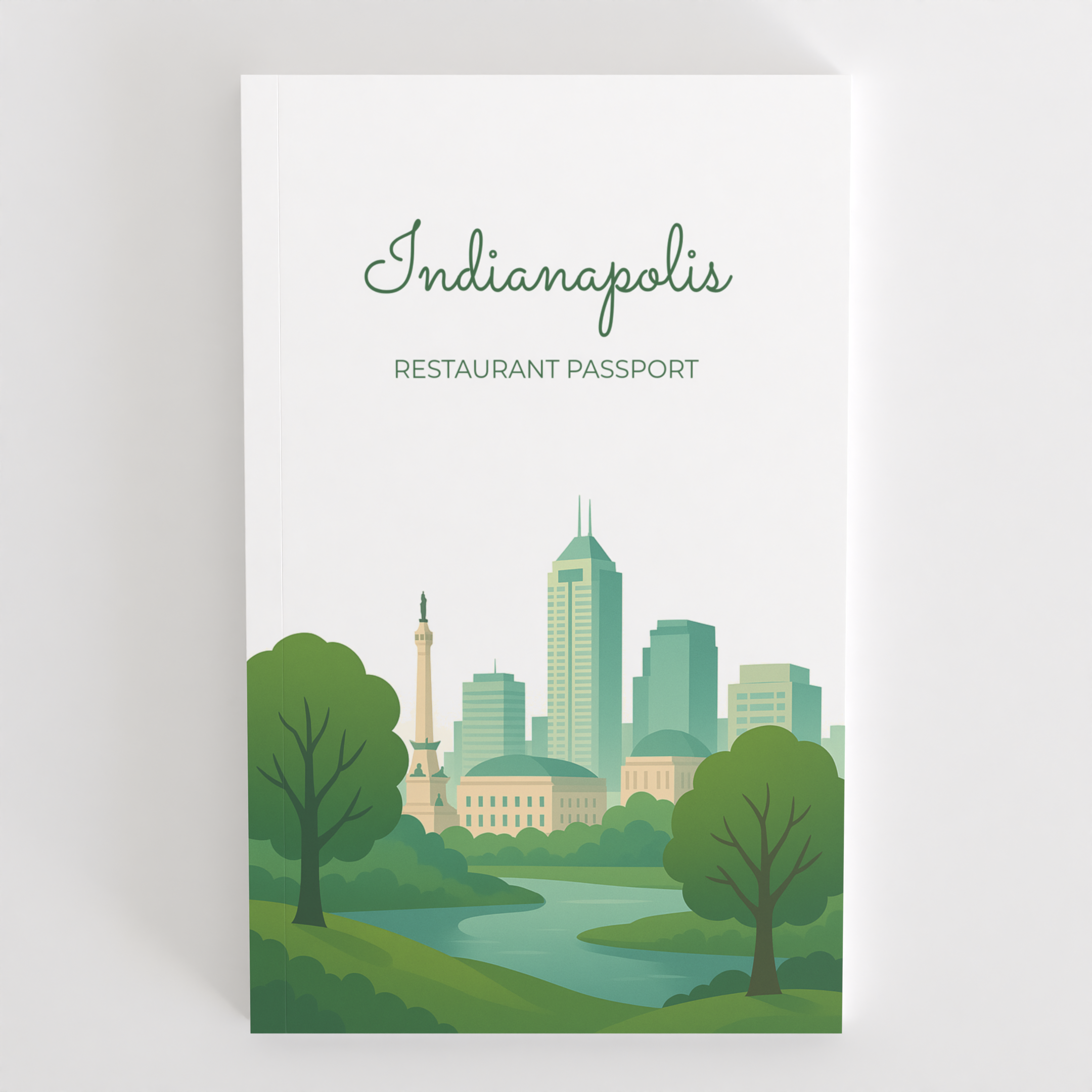 Indianapolis Restaurant Passport front cover
