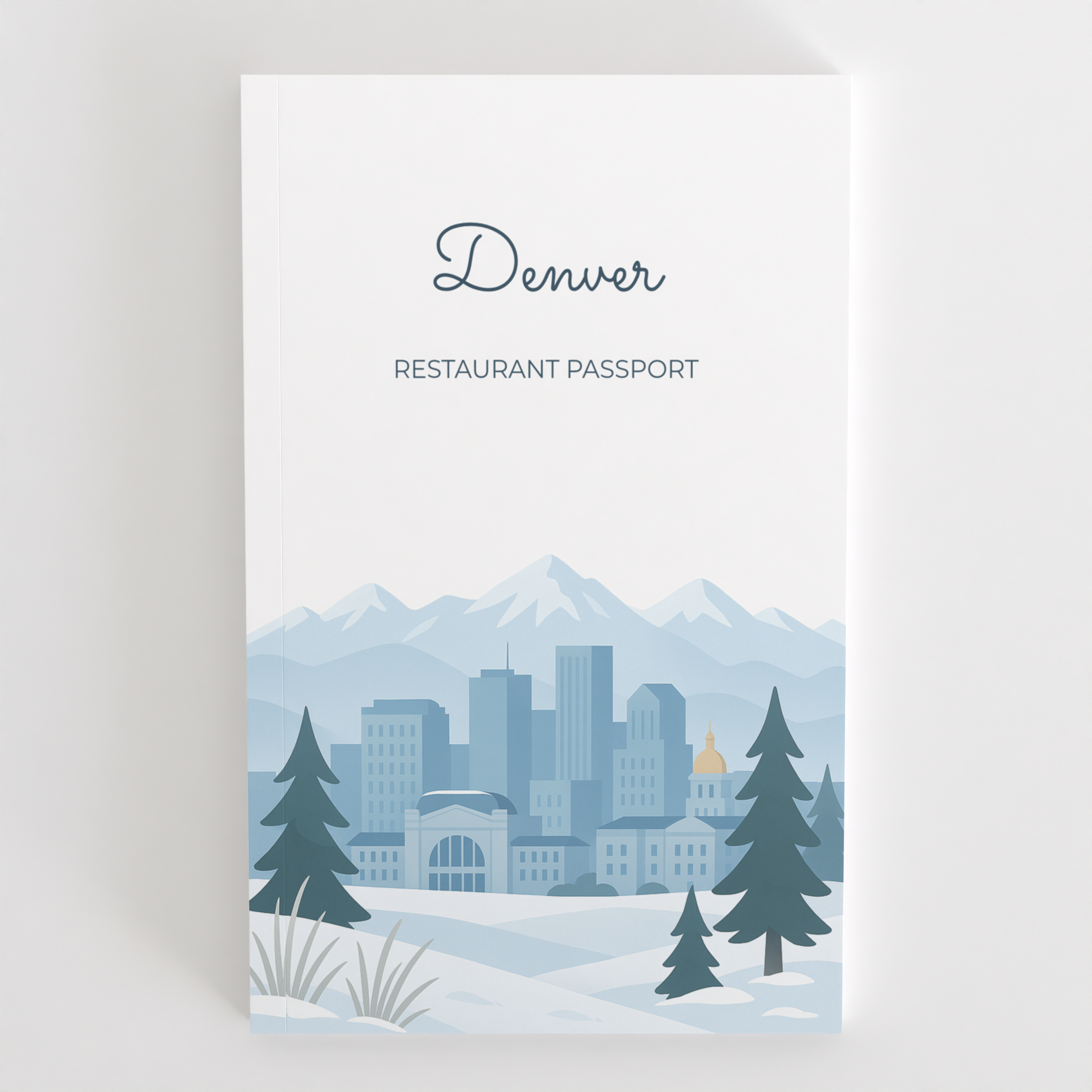 Denver Restaurant Passport front cover