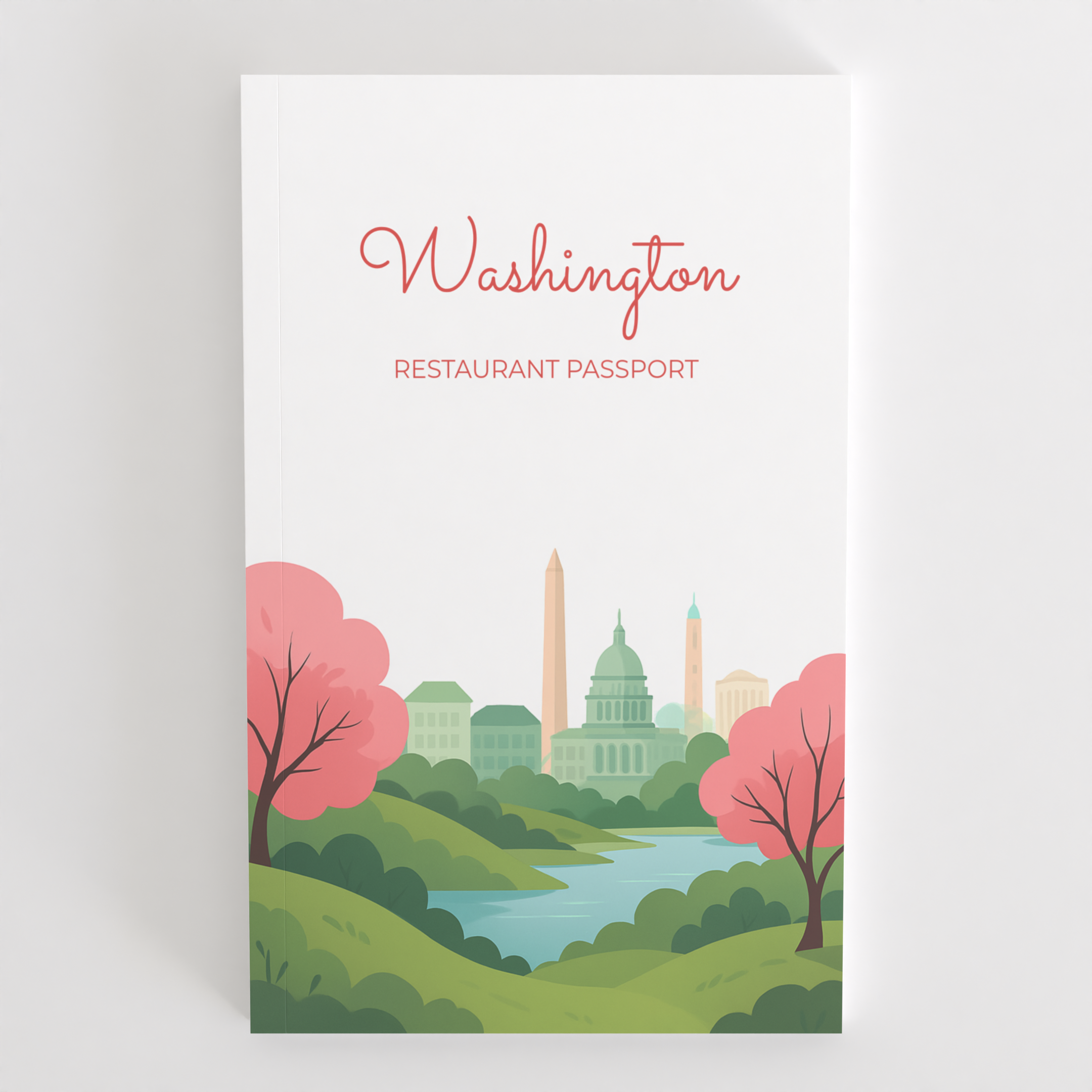 Washington Restaurant Passport front cover