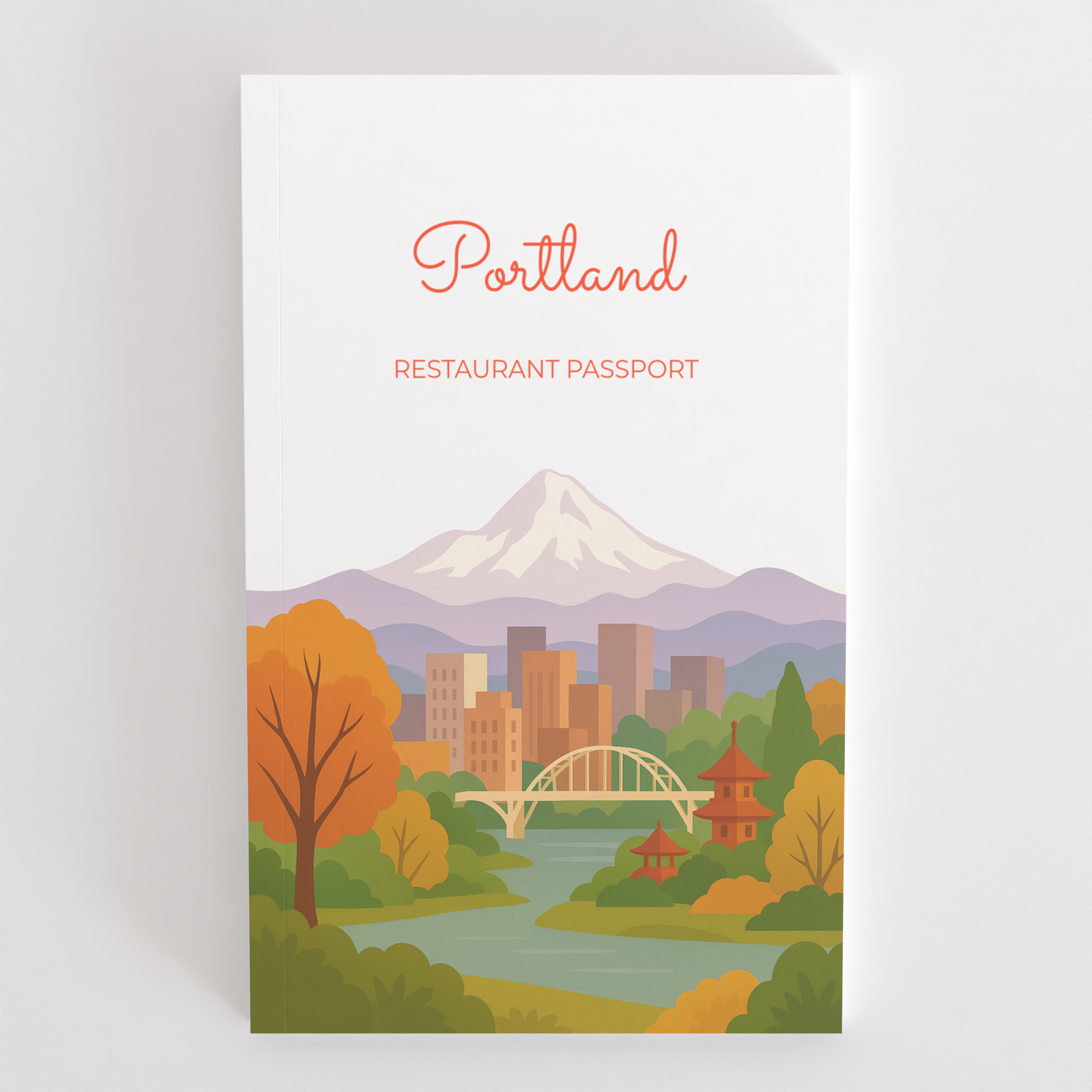 Portland Restaurant Passport front cover