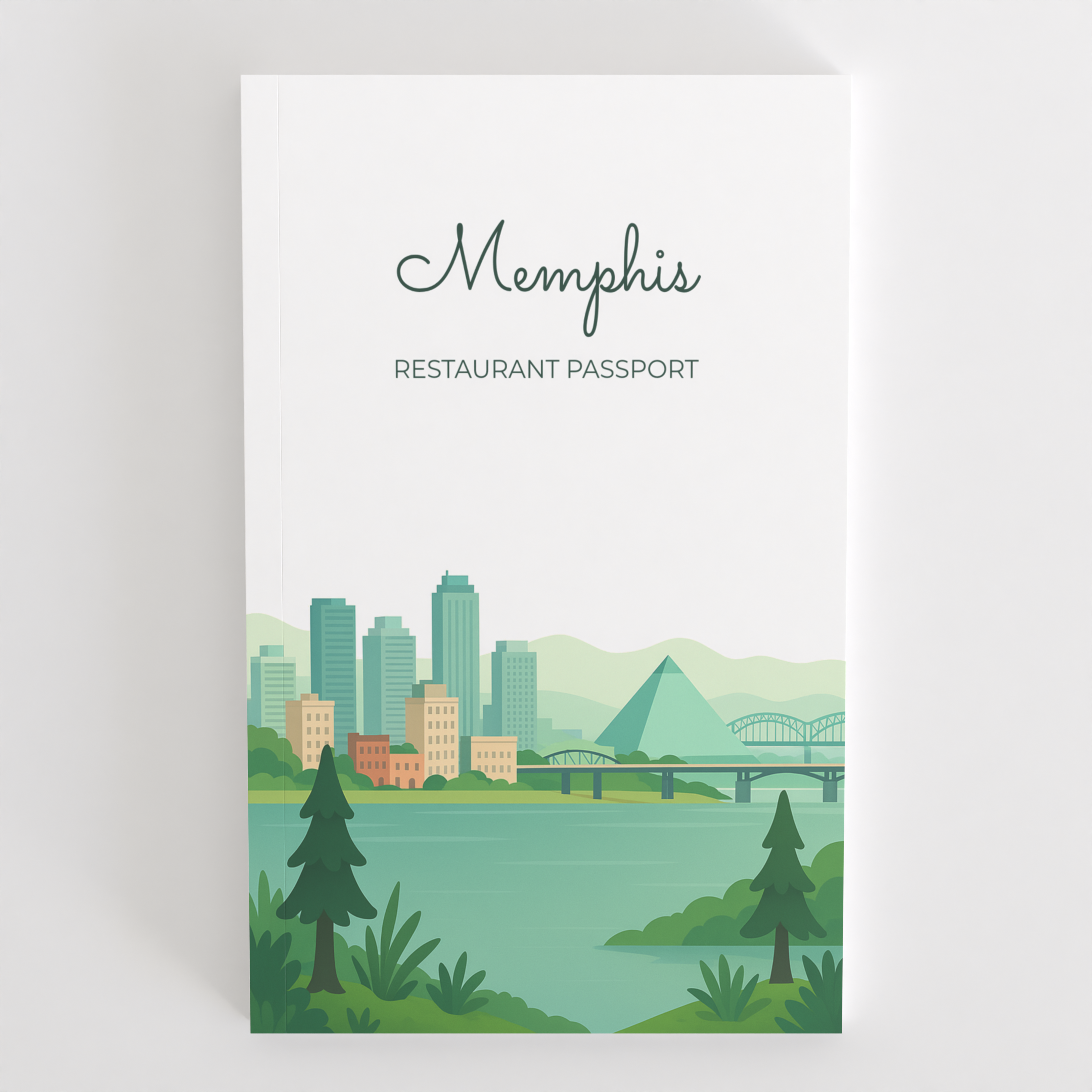 Memphis Restaurant Passport front cover