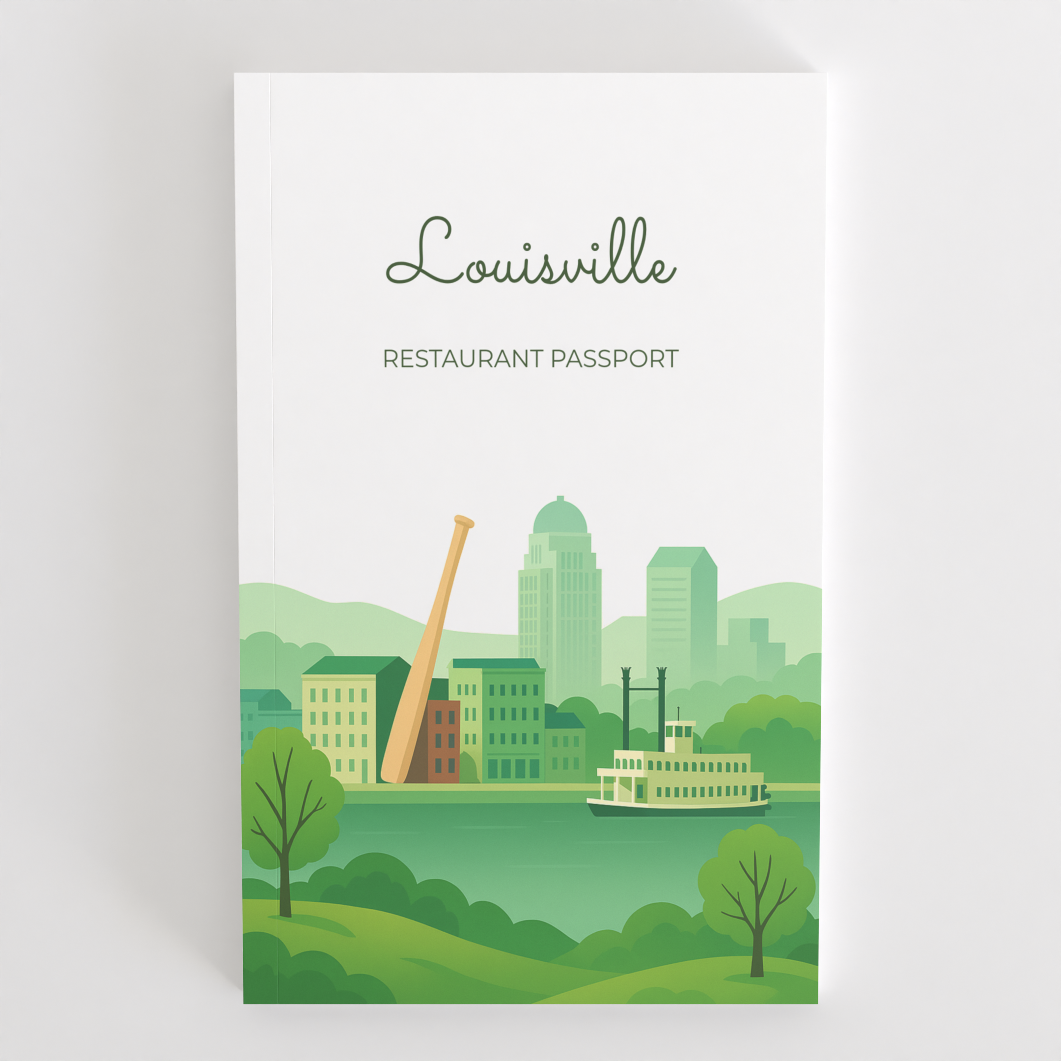Louisville Restaurant Passport front cover