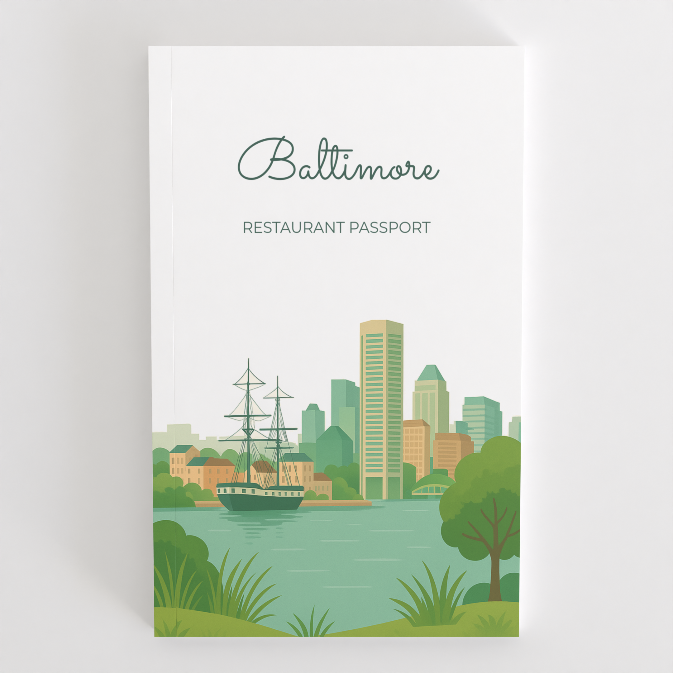 Baltimore Restaurant Passport front cover