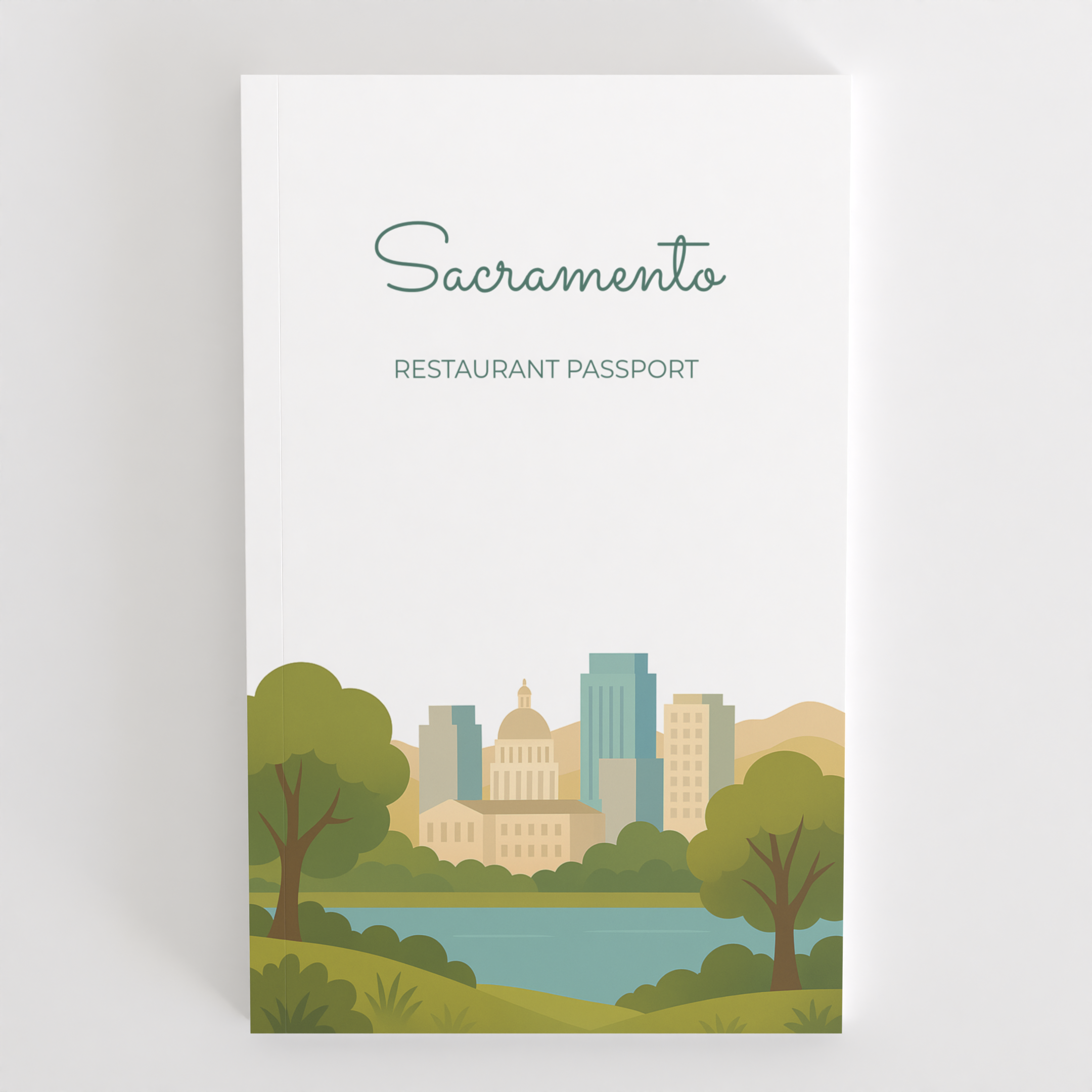 Sacramento Restaurant Passport front cover