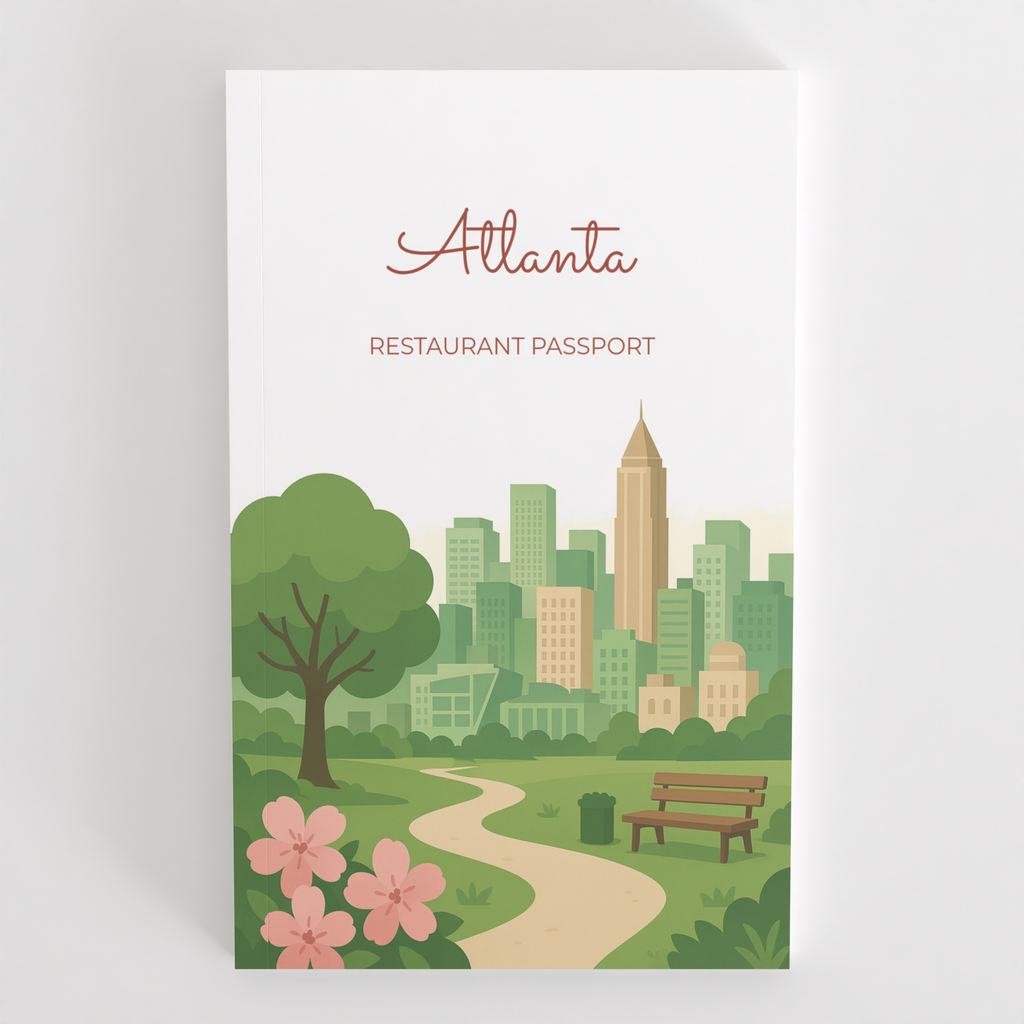 Atlanta Restaurant Passport front cover