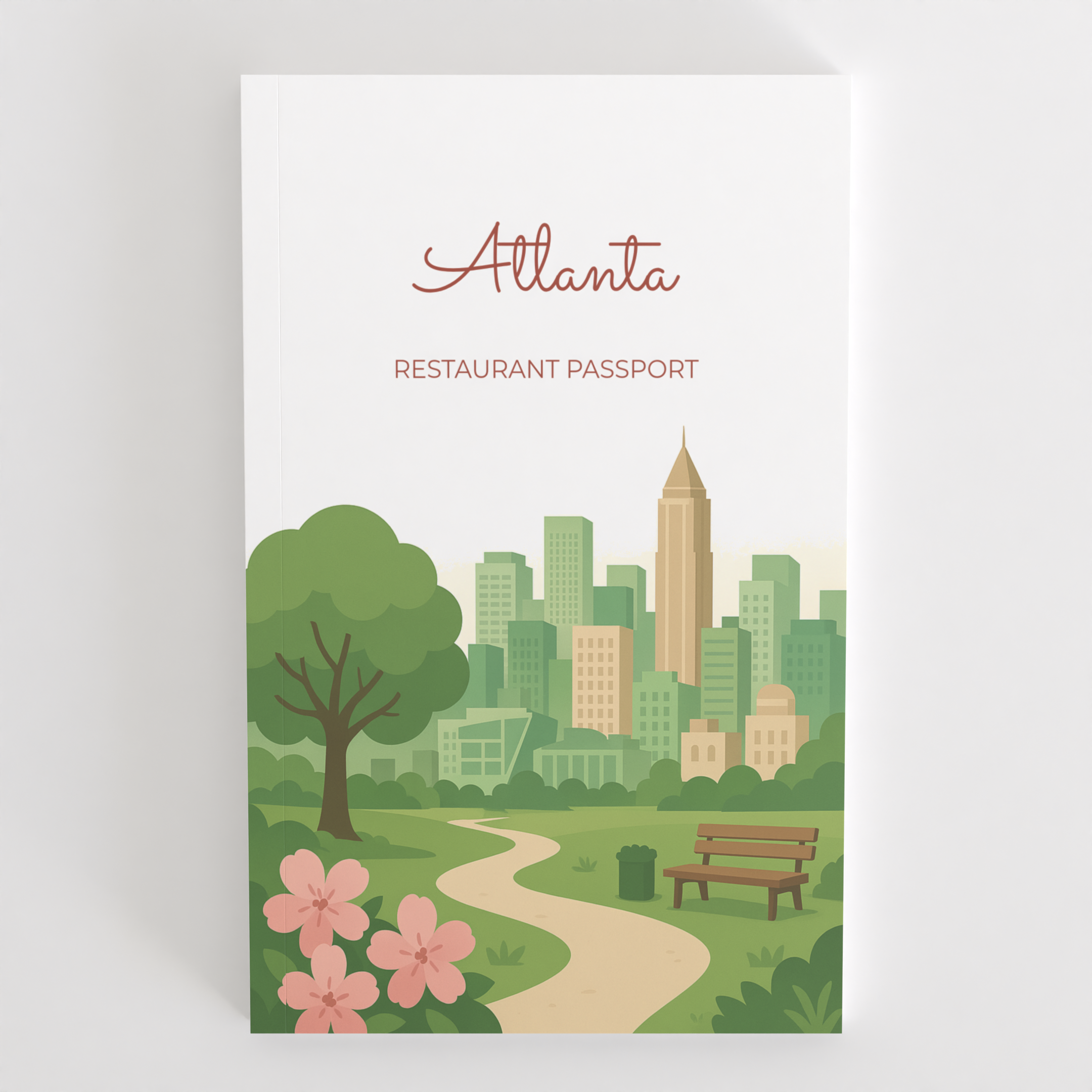 Atlanta Restaurant Passport front cover