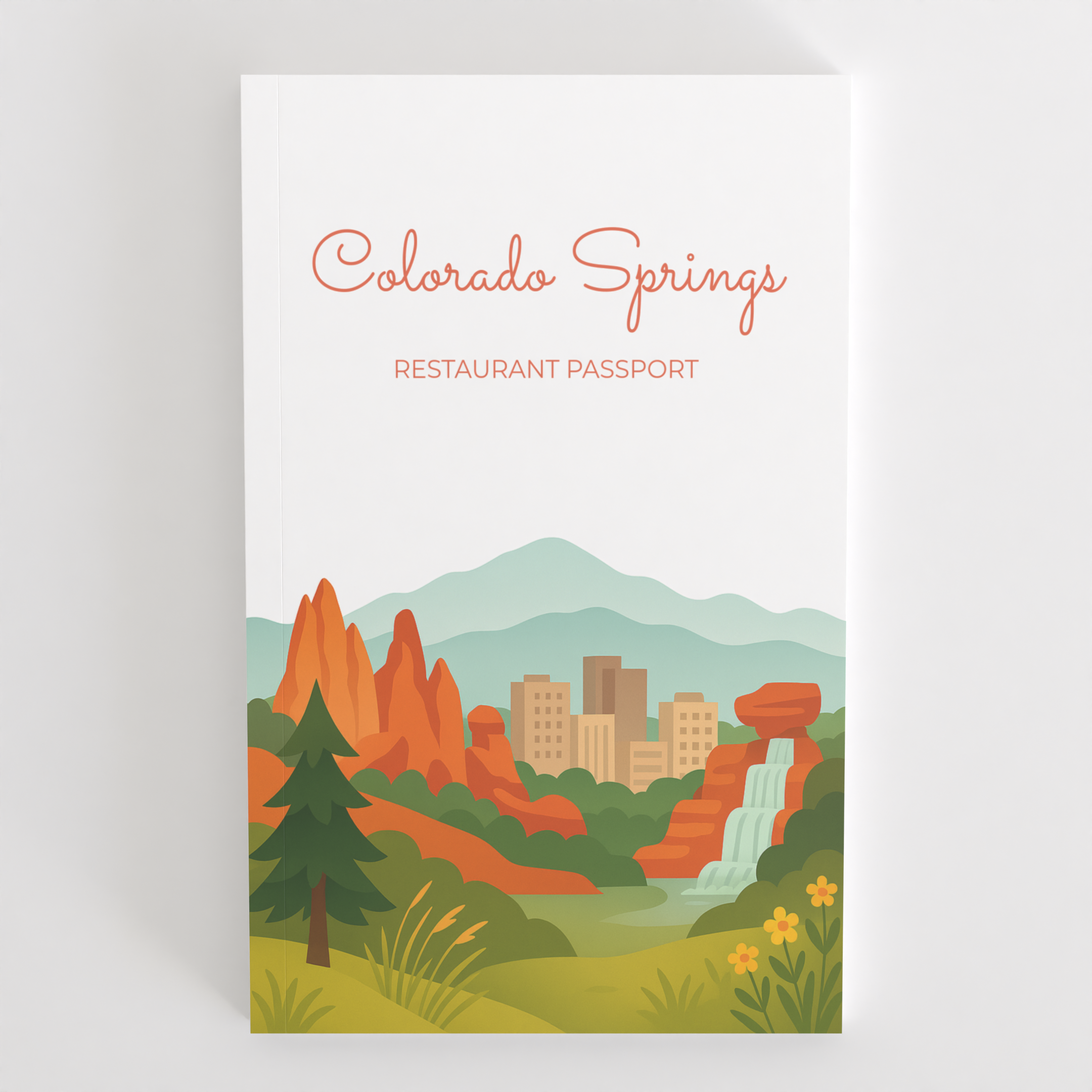 Colorado Springs Restaurant Passport front cover