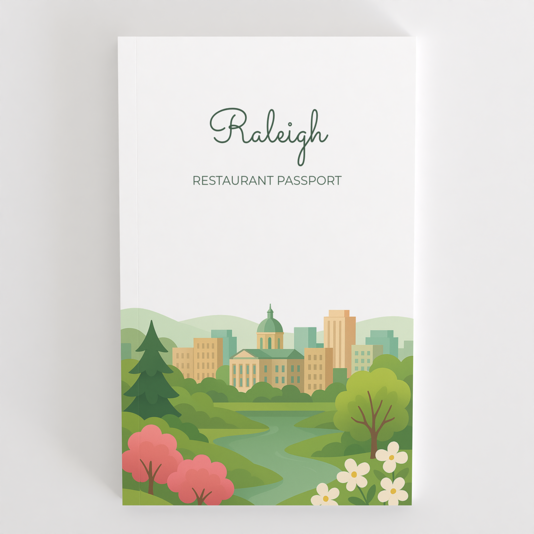 Raleigh Restaurant Passport front cover