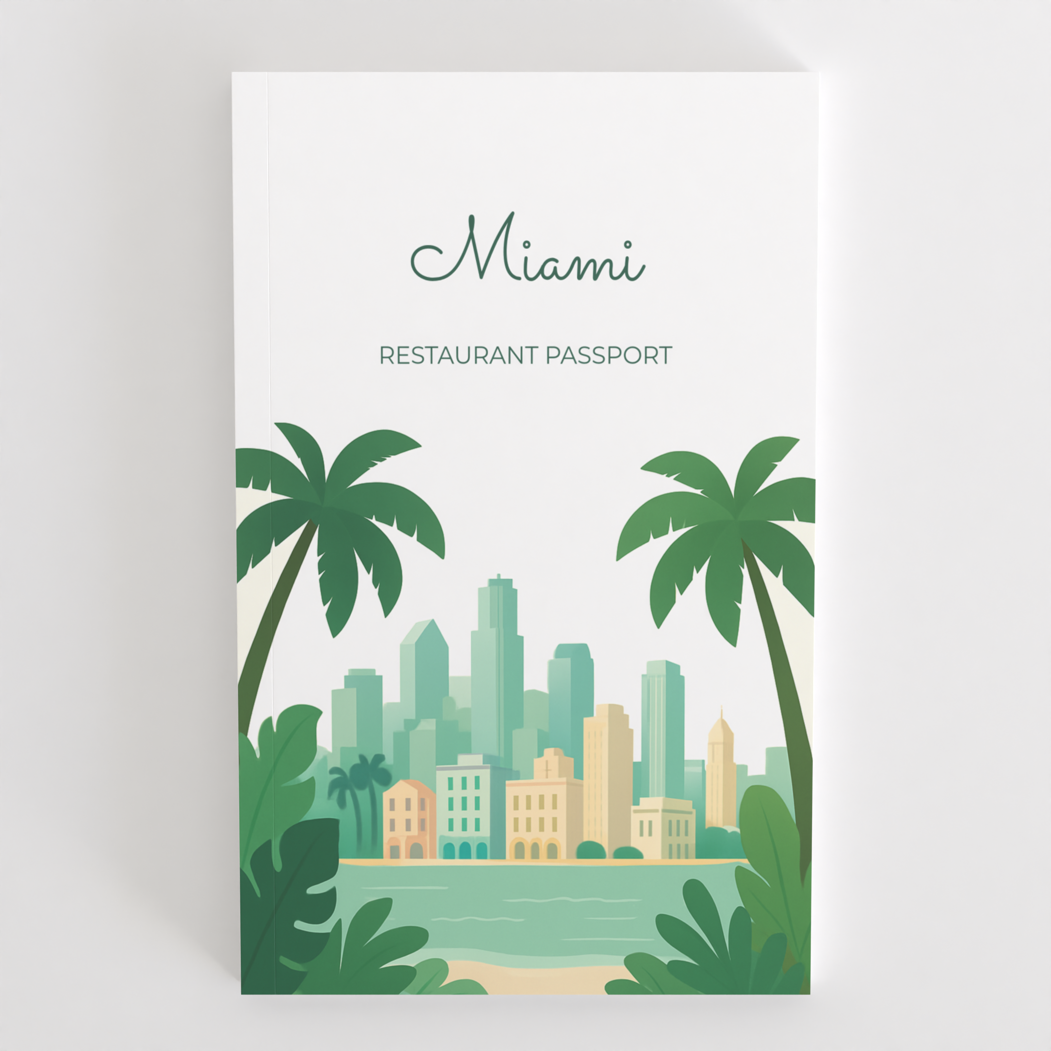 Miami Restaurant Passport front cover