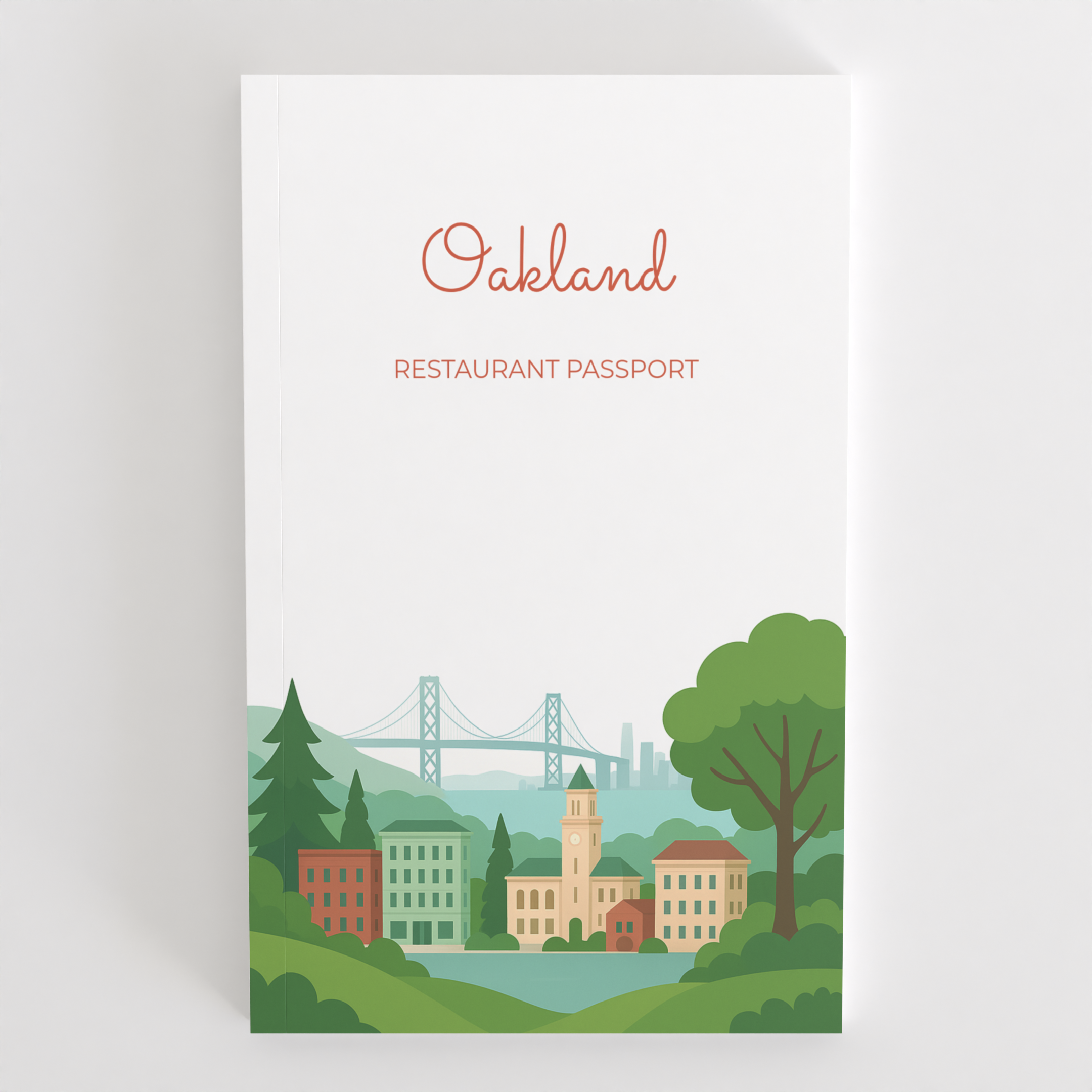 Oakland Restaurant Passport front cover