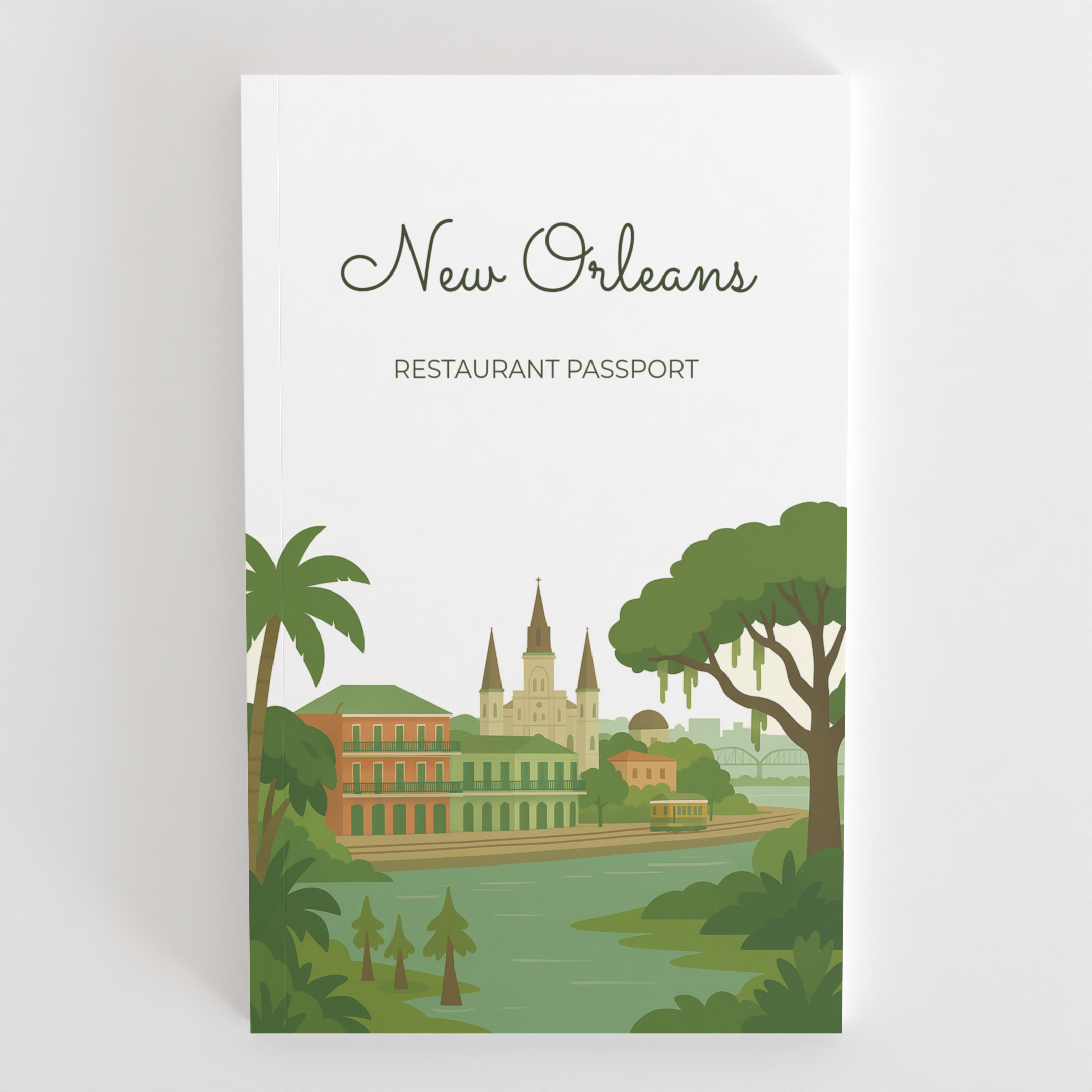 New Orleans Restaurant Passport front cover