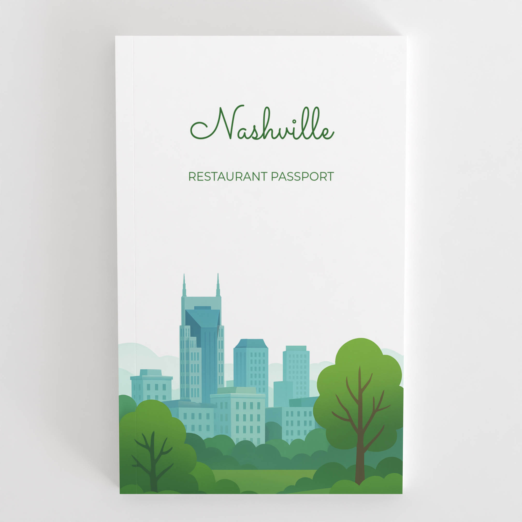 Nashville Restaurant Passport front cover